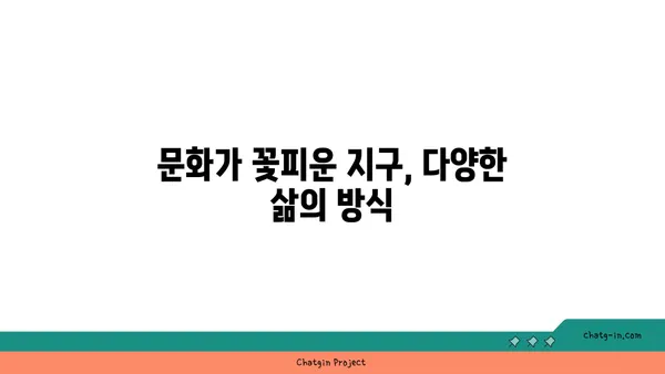 지구의 지리학| 다양한 풍경과 특징 | 지형, 기후, 생태계, 문화