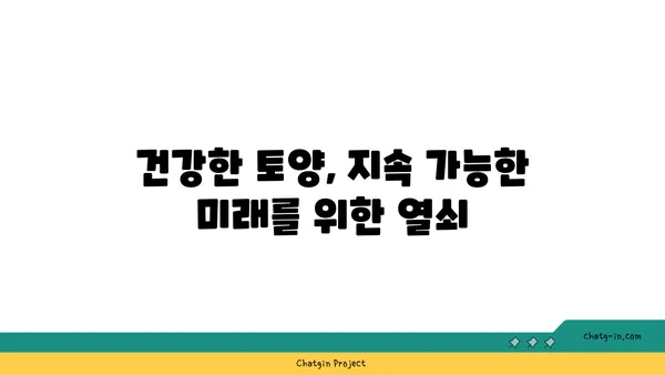 지구의 토양| 생명의 토대 | 토양의 중요성, 종류, 보존 방법, 지속 가능한 미래