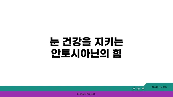 안토시아닌의 효능과 섭취 방법| 건강을 위한 푸른빛 솔루션 | 안토시아닌, 항산화, 눈 건강, 뇌 건강, 식품