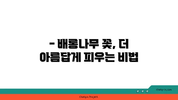 배롱나무 꽃 피는 시기와 관리법 | 배롱나무, 꽃, 개화, 관리, 팁