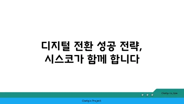 시스코 디지털 변혁| 비즈니스 혁신을 위한 힘찬 도약 | 디지털 전환, 시스코 솔루션, 성공 전략