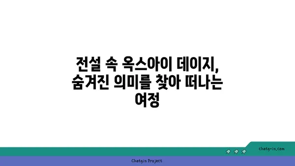 옥스아이 데이지의 꽃말과 축제| 사랑과 희망을 전하는 아름다움 | 옥스아이 데이지, 꽃말, 축제, 의미, 전설