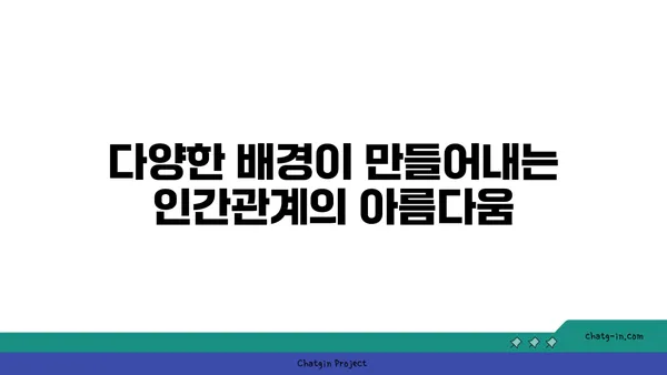 커넥션의 다양성| 인종, 문화, 종교가 만드는 연결의 차이 | 인간관계, 사회적 연결, 문화적 다양성