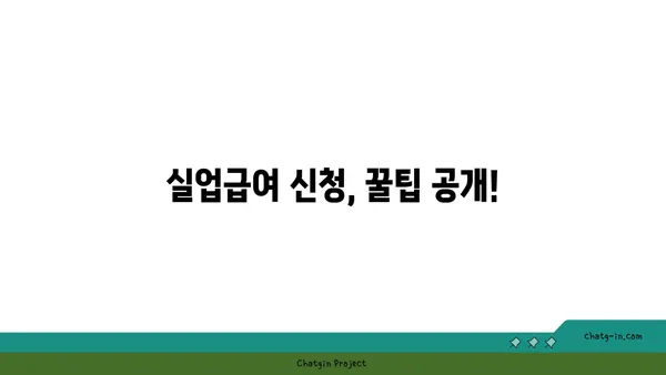 실업급여 신청, 막막하셨나요? 흔히 발생하는 문제 해결 가이드 | 실업급여, 신청, 문제, 해결, 팁