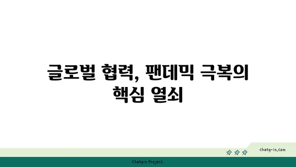 코로나19 팬데믹 극복, 글로벌 협력의 성공 사례와 시사점 | 국제 협력, 공공 보건, 백신 개발, 경제 회복