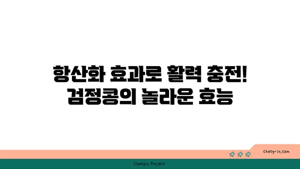 검정콩의 과학적 비밀| 질병 예방을 위한 강력한 파워푸드 | 건강, 영양, 항산화, 콩, 블랙빈