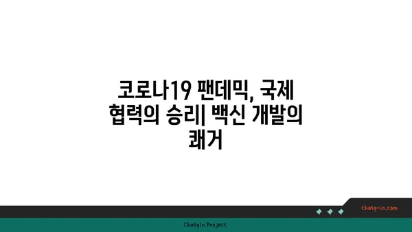 코로나19 팬데믹 극복, 글로벌 협력의 성공 사례와 시사점 | 국제 협력, 공공 보건, 백신 개발, 경제 회복