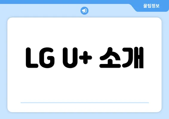 LG U+ 소개