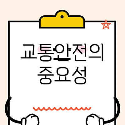 교통안전의 중요성