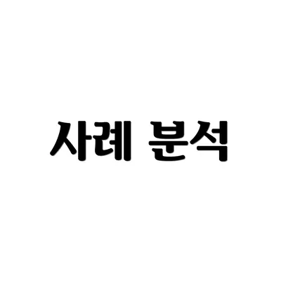 사례 분석