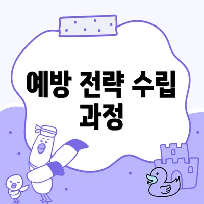 예방 전략 수립 과정