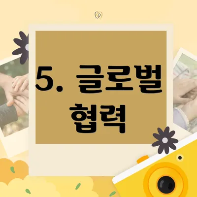 5. 글로벌 협력