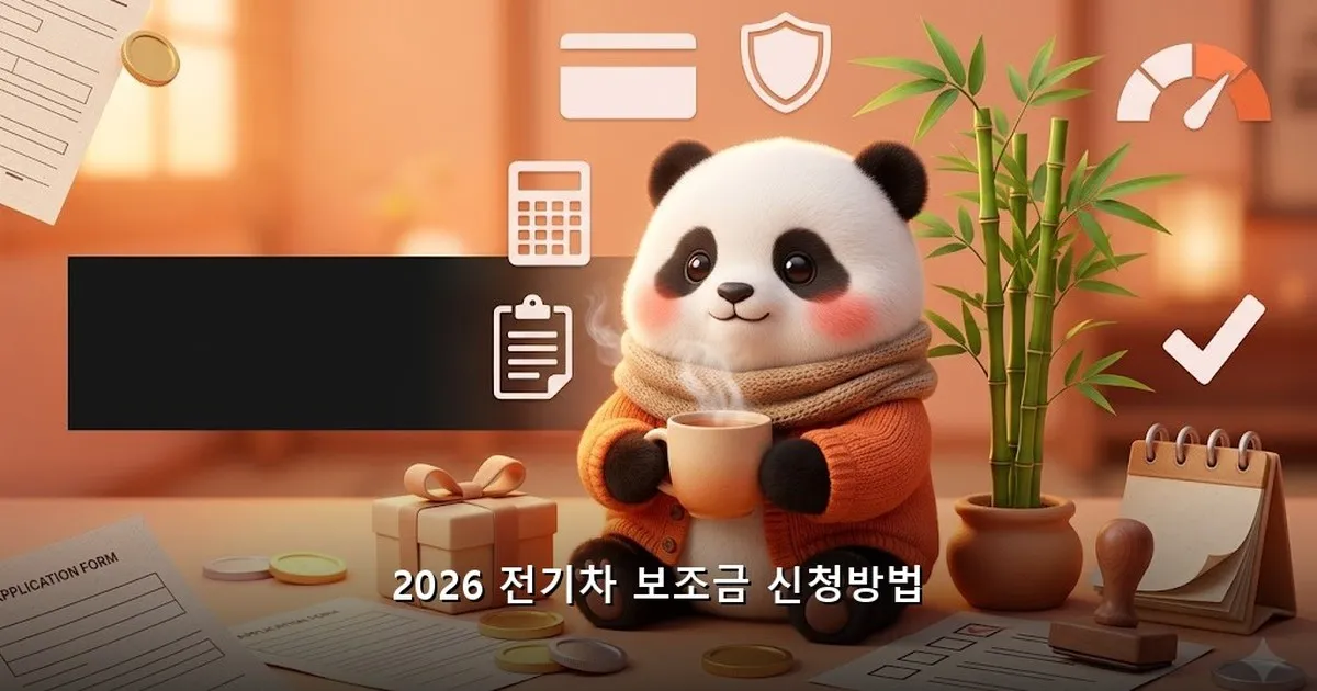 2026 전기차 보조금 신청방법 - acksdid.kr 캐릭터