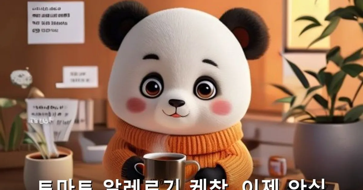토마토 알레르기 케찹 - acksdid.kr 캐릭터