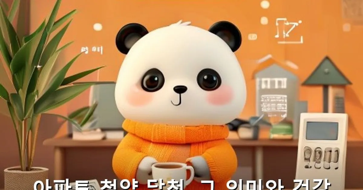 아파트 청약 당첨 뜻 - acksdid.kr 캐릭터